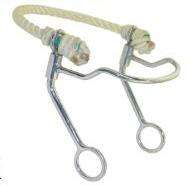 Stop & Turn Hackamore Made for Smaller Horses Rope Nose  