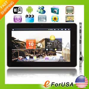   Screen WIFI + GPS Google Android 2.2 Infotmic X2 3D Game Tablet PC