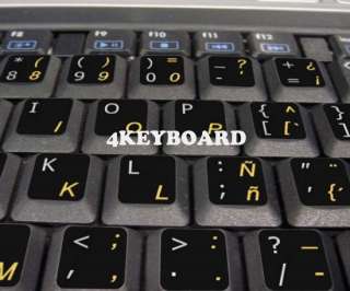 Matt hue of the stickers is suitable for dark color of keyboards. It 