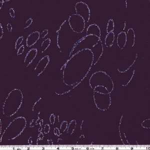   Slinky Glitter Knit Plum Fabric By The Yard Arts, Crafts & Sewing