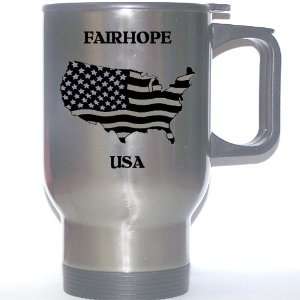  US Flag   Fairhope, Alabama (AL) Stainless Steel Mug 