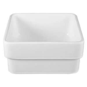   Petite Vessel Fire Clay Bathroom Sink Less Over