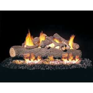   Gas Logs with Burner for Natural Gas Fireplaces.