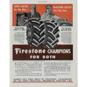   Michigan.  1951 Firestone Tire Ad, A6047. 195106 