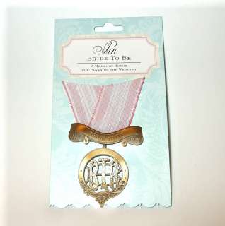 Dept 56 BRIDE PIN~Medal of Honor for Planning Wedding  