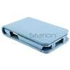 Blue Leather Case For iPod Touch 3rd+Screen Protector  