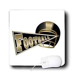   Sports   Football Pennant and Helmet   Mouse Pads Electronics