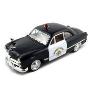    1949 Ford Highway Patrol 124 Diecast Model Car Toys & Games