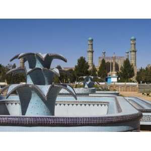  New Fountain in Front of the Friday Mosque or Masjet Ejam 