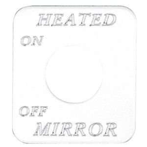  Freightliner Chrome Heated Mirror Switch Plate Engraved 