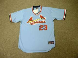 TED SIMMONS Cardinals 1980 Throwback Away Jersey XL  