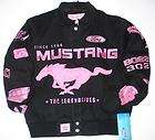 ford mustang jacket pink  