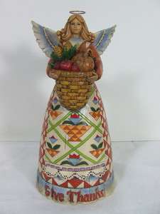 NEW* Jim Shore GIVE THANKS HARVEST ANGEL Thanksgiving/Fall Figurine 