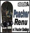 11 12 Atomic Poacher Renu Snowboard/Spli​t Board 164cm w/Poacher 