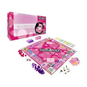  Monopoly Pink Boutique Edition Board Game Toys & Games