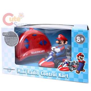 Nintendo Super Mario Kart Wii Mini Radio Control Kart Remote Contol 
