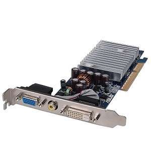 Asus GeForce 6200 128MB DDR AGP Video Card w/DVI Composite 