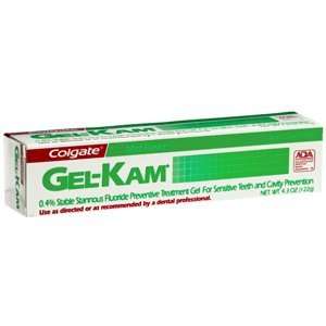  GEL KAM .4% MINT 122GM by COLGATE ORAL PHARM *** Health 