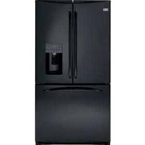  GE Profile 20.9 Cu. Ft. Black French Door Refrigerator 