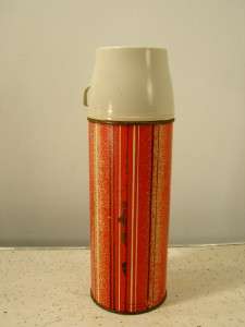 Vtg.1969 KING SEELEY THERMOS CO. GLASS INSULATED THERMOS Retro Barn 