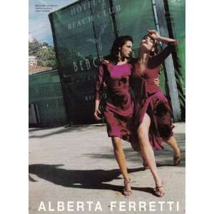   Ad 2004 Alberta Ferretti Hotel Beach Club Alberta Ferretti Books