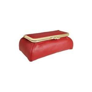  Alla Leather Art Ac9902 006 Red Cosmetic Pouch Bag Beauty