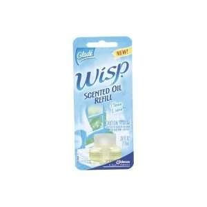 Glade Wisp Scented Oil Refill, Clean Linen (Pack of 6)  