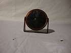 Brown Round Mirror With Stand 5x5