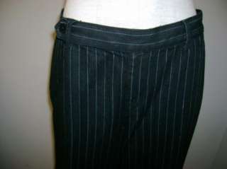 Ralph Lauren Pinstripe Cuffed Leg Pants 12 NWOT $69.50  