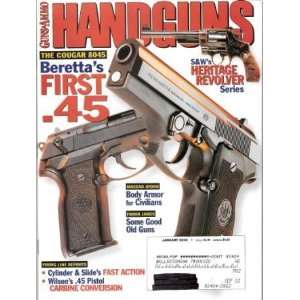  Guns and Ammo Handguns January 2002 S&W Heritage Revolver 