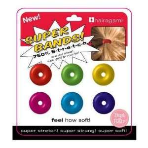 Hairagami Superbandz Effortless One Loop Hair Elastics Gummi Candy 