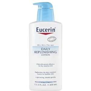  Eucerin Daily Replenishing Body Lotion  13.5, oz. (Pack of 