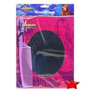  Hannah Montana MIRROR+COMB SET, Hannah Montana hairbrush 