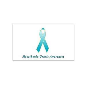  Myasthenia Gravis Awareness Rectangular Sticker Office 