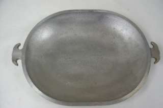SAS Guardian Service Cookware Oval Platter Tray Roaster Lid Aluminum 