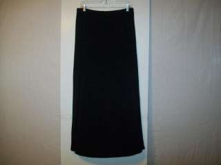 Emanuel Ungaro Liberte Black Long skirt Ladies Size 2X  
