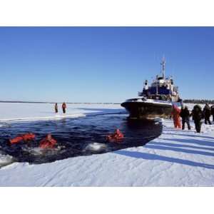  Icebreaker Arctic Explorer, Gulf of Bothnia, Lapland 