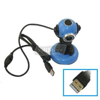 New USB 5.0M Pixels Robot 4 LED Webcam Camera for Laptop PC  