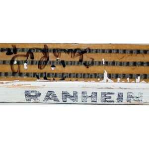   Whalers Autographed Signed Ranheim Hockey Stick 