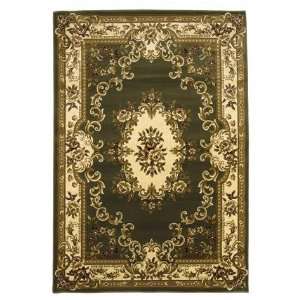 KAS Corinthian Aubusson Green Ivory 5312 2 2 X 7 11 Runner Area 