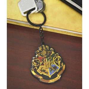   Hallows DH Series 2 Hogwarts crest Metal Keychain Toys & Games