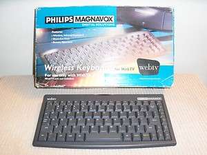   PHILIPS MAGNAVOX WebTV WIRELESS Keyboard, FOR WEB TV UNIT, DIGITAL