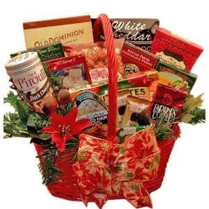 Tidings of Holiday Joy   Gourmet Food Christmas Gift Basket