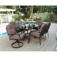 Wentworth Furniture 7 Piece Outdoor Patio Dining Set Chairs Table Free 