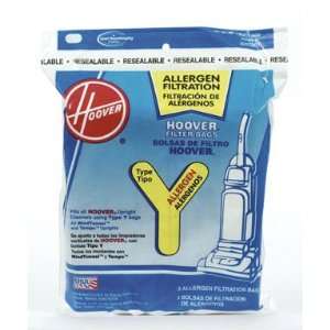  Pk/3 x 4 Hoover Microfiltration Vacuum Bags (4010100Y 