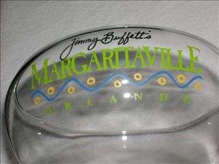 Jimmy Buffet Margaritaville Orlando jumbo margarita glass, appx 4.75 