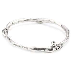 Low Luv by Erin Wasson Silver Plated Bone Stack Bracelet
