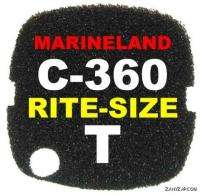  auction is for 2 new filter foam media pads made for the Marineland 