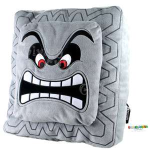  Super Mario Bros Thwomp Dossun Cushion Pillow Plush Bolster Toy  