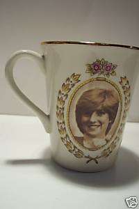 1981 Commemorative Princess Diana’s Marriage Tea Cup  
